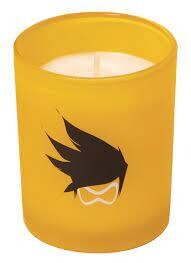 Overwatch Tracer 3.5" Votive Glass Candle Holder