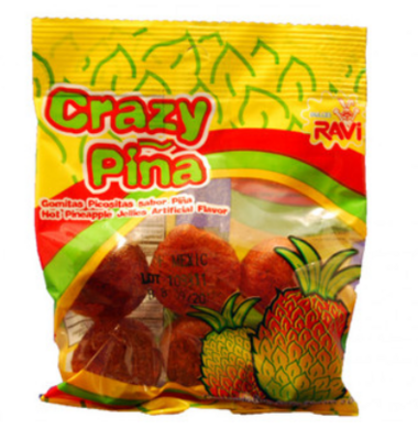 Ravi Crazy Jelly Pina Pineapple 56.7g