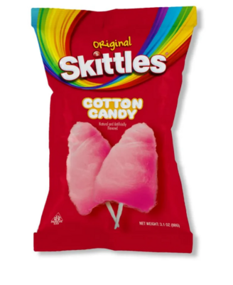 SKITTLES COTTON CANDY BAG 88g