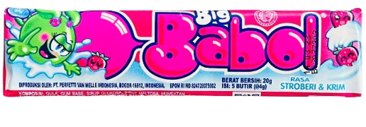 Big Babol Fraise gomme