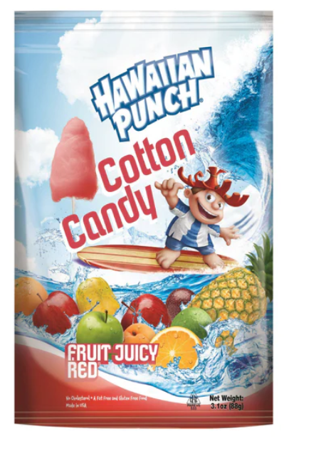 Hawaiian Punch Cotton Candy 88g