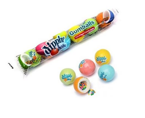 Koko's Dippin Dots Filled Gumballs 1.41oz