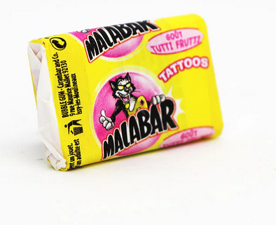 Malabar Gomme Tutti Frutti 7.1g