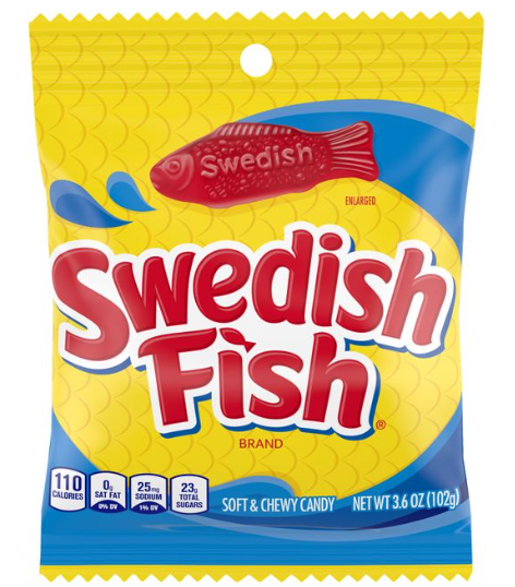 Swedish Fish Peg Bag 102g