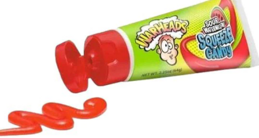 Warheads Sour Watermelon Squeeze Candy 64g