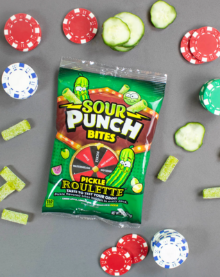 Sour Punch Bites Pickle Roulette 5oz