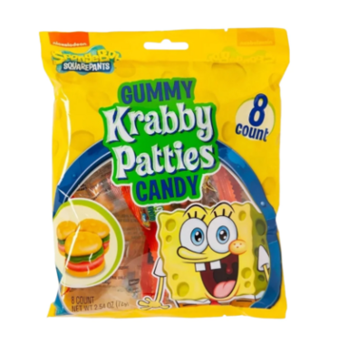 Spongebob Krabby Patties Gummies Frankfort 72g