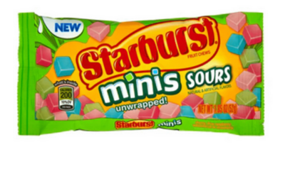 Starburst Minis Sour 1.85oz