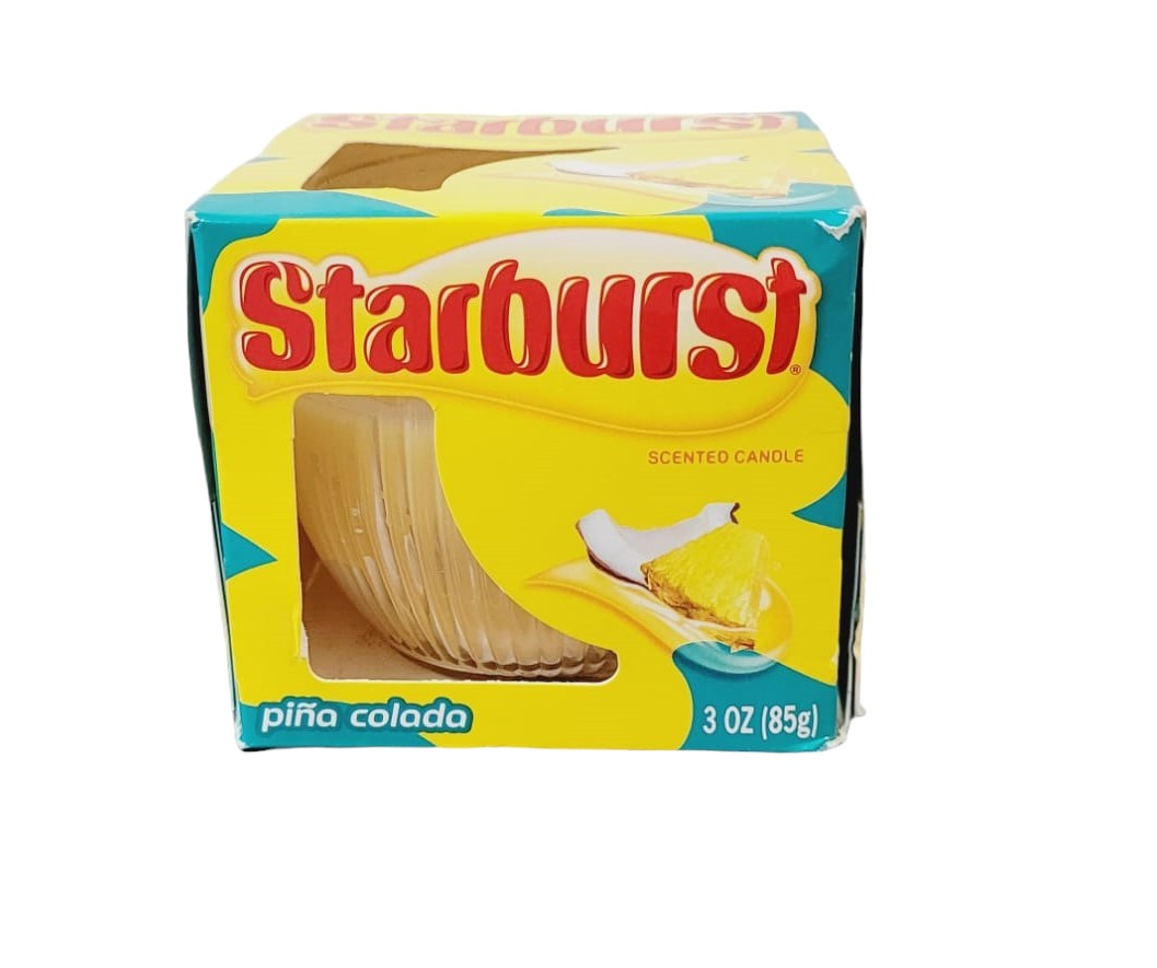 Starburst Pina Colada Scented Candle 85g