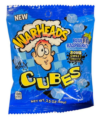 Warheads Cube Blue Raspberry  99gr