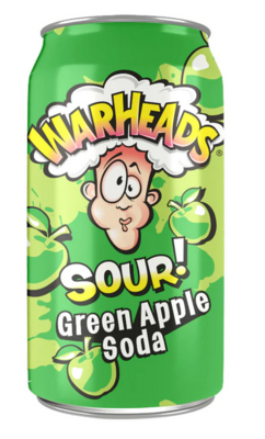 Warheads Drink Sour Green Apple 355ml