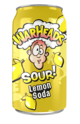 Warheads Drink Sour Lemon 355ml