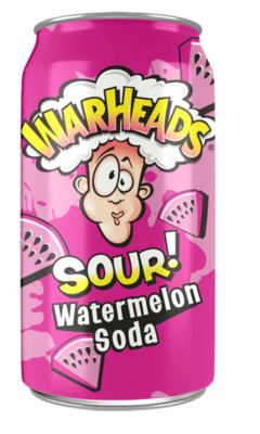 Warheads Drink Sour Watermelon 355ml
