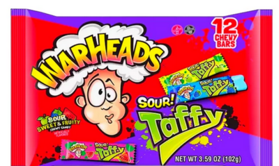 Warheads Sour Taffy 102g