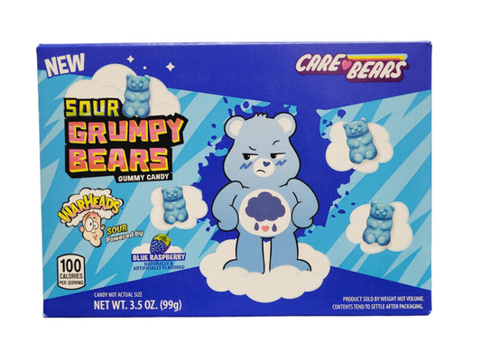 Warheads Sour Grumpy Bears Theater Box 3.5oz