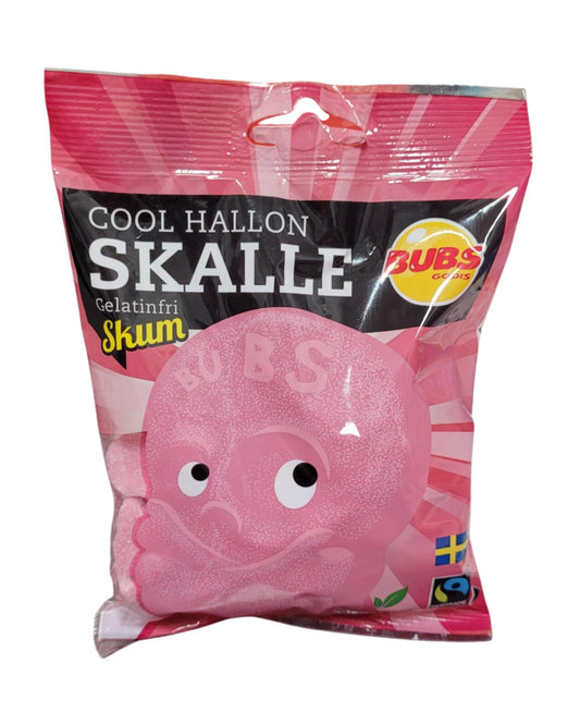 Bubs Goody-Sweden Candy-Cool Hallow Skalle 90g