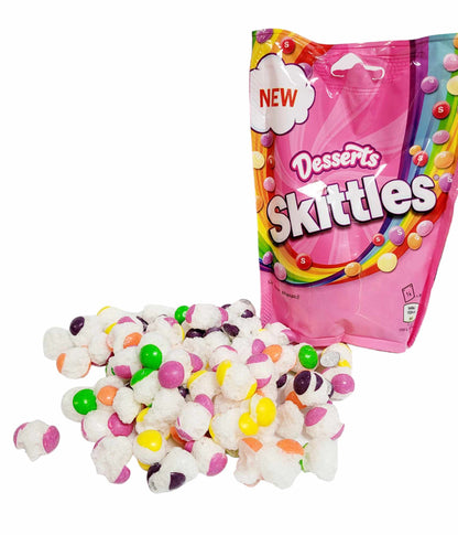 Lyophilisé Skittles Dessert Royaume-Uni Freeze Dried (approx. 50g)