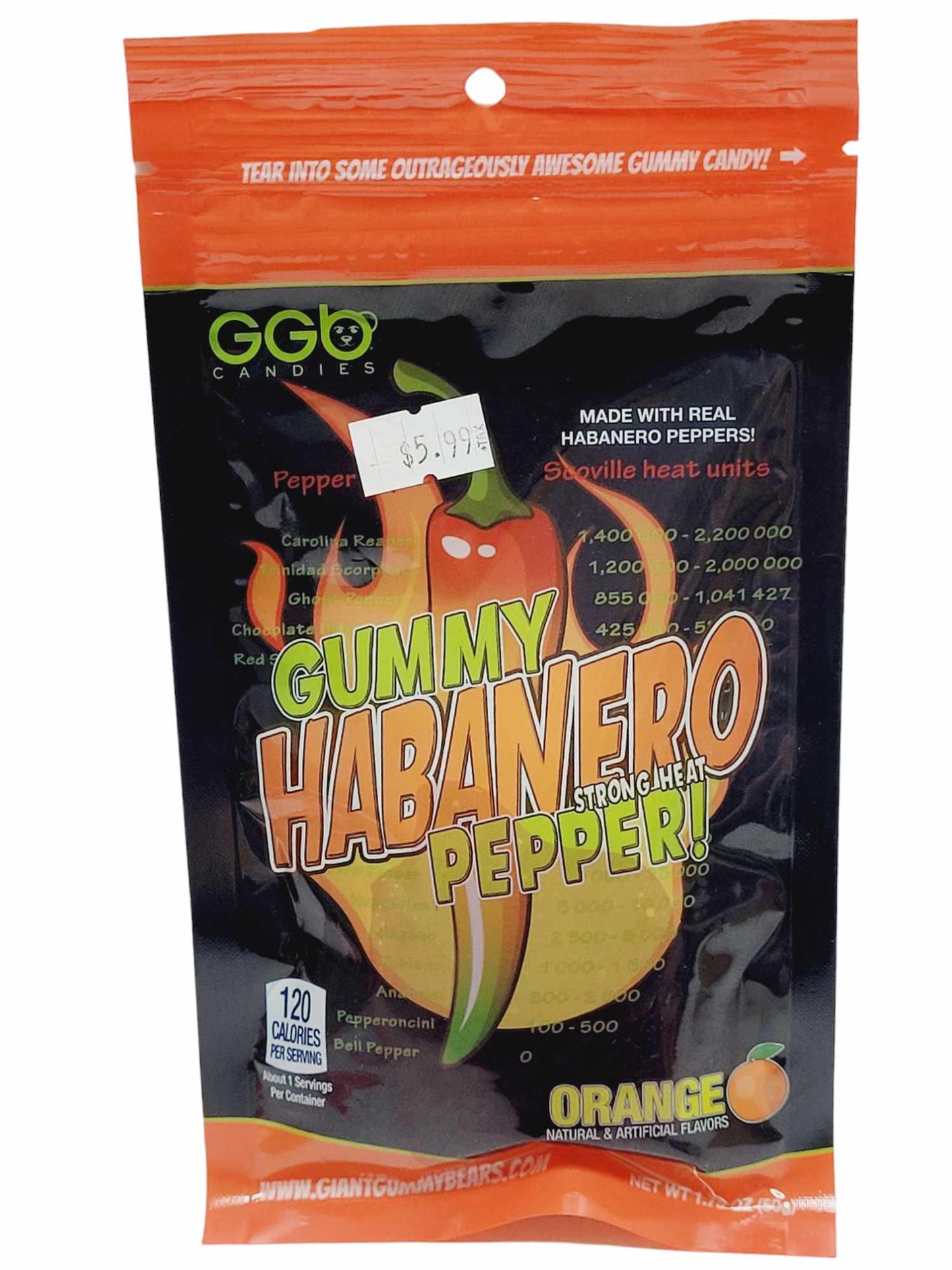 Combo Gummy Habanero Pepper 50g (GGB)