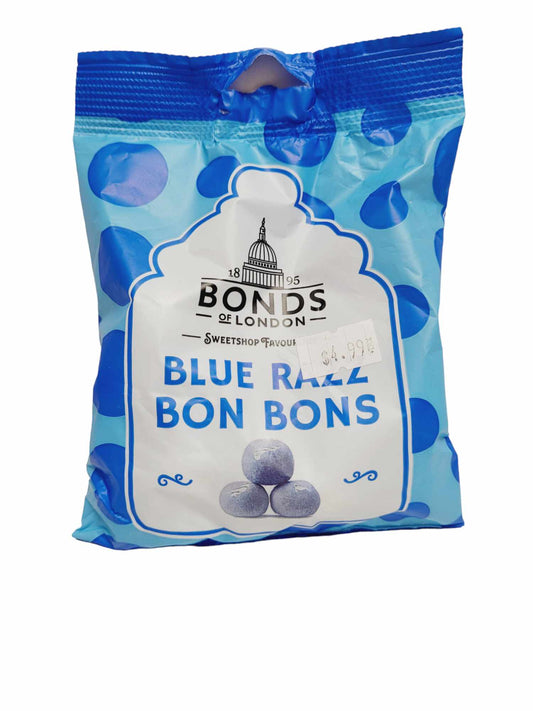 Bonds Blue Razz Bon Bons Price Marked British 130g UK