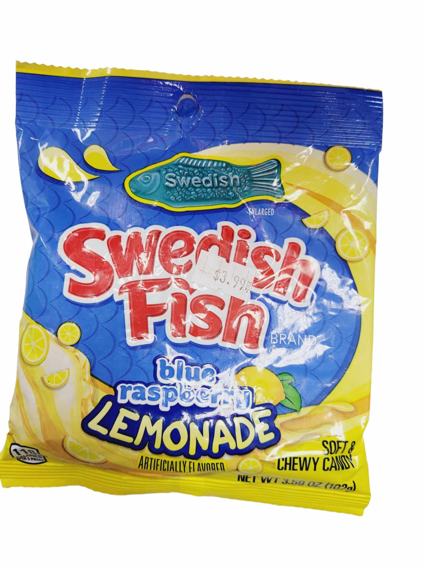 Swedish Fish blue Raspberry Lemonade 102g