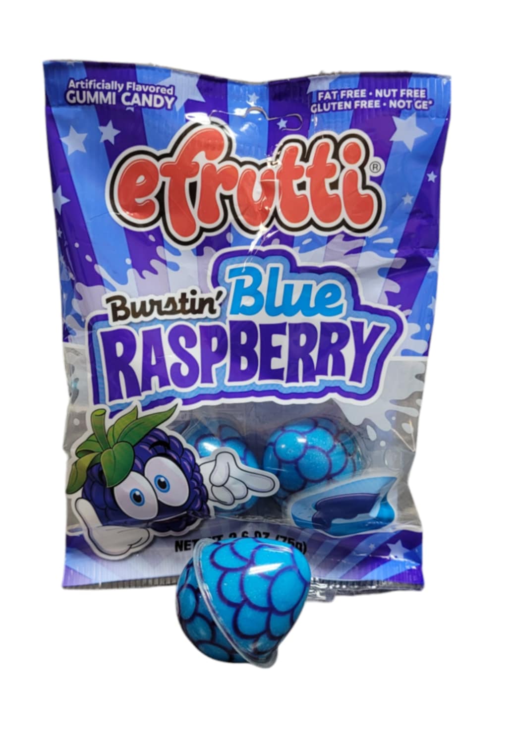 Efrutti Burstin'Blue Raspberry 75g