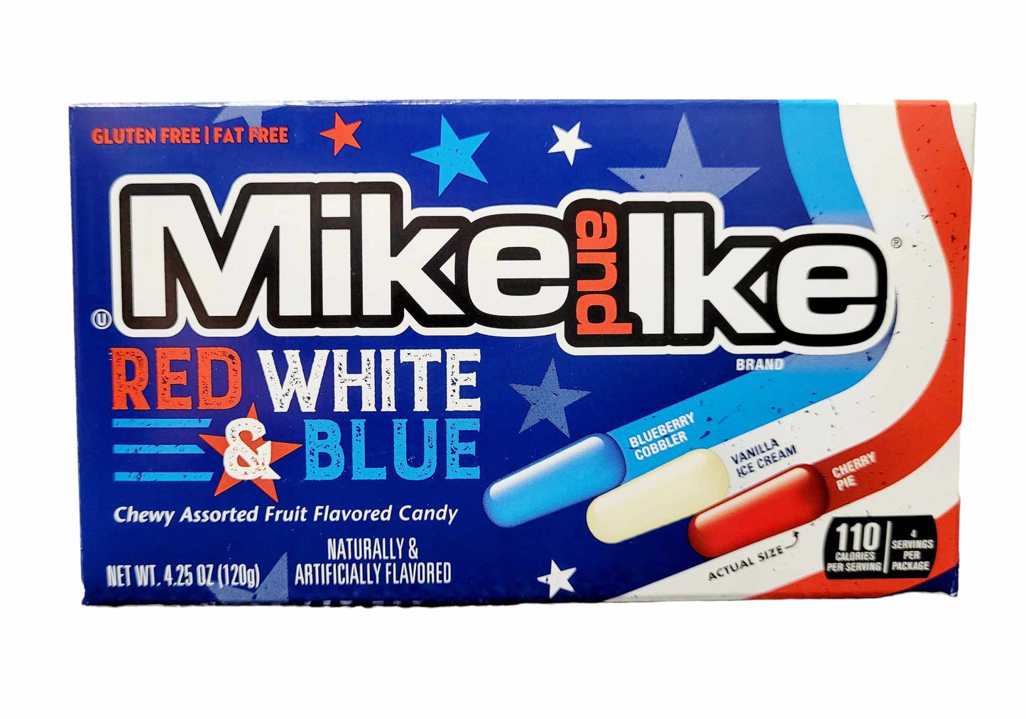 Mike & Ike Red White & Blue 4.25oz