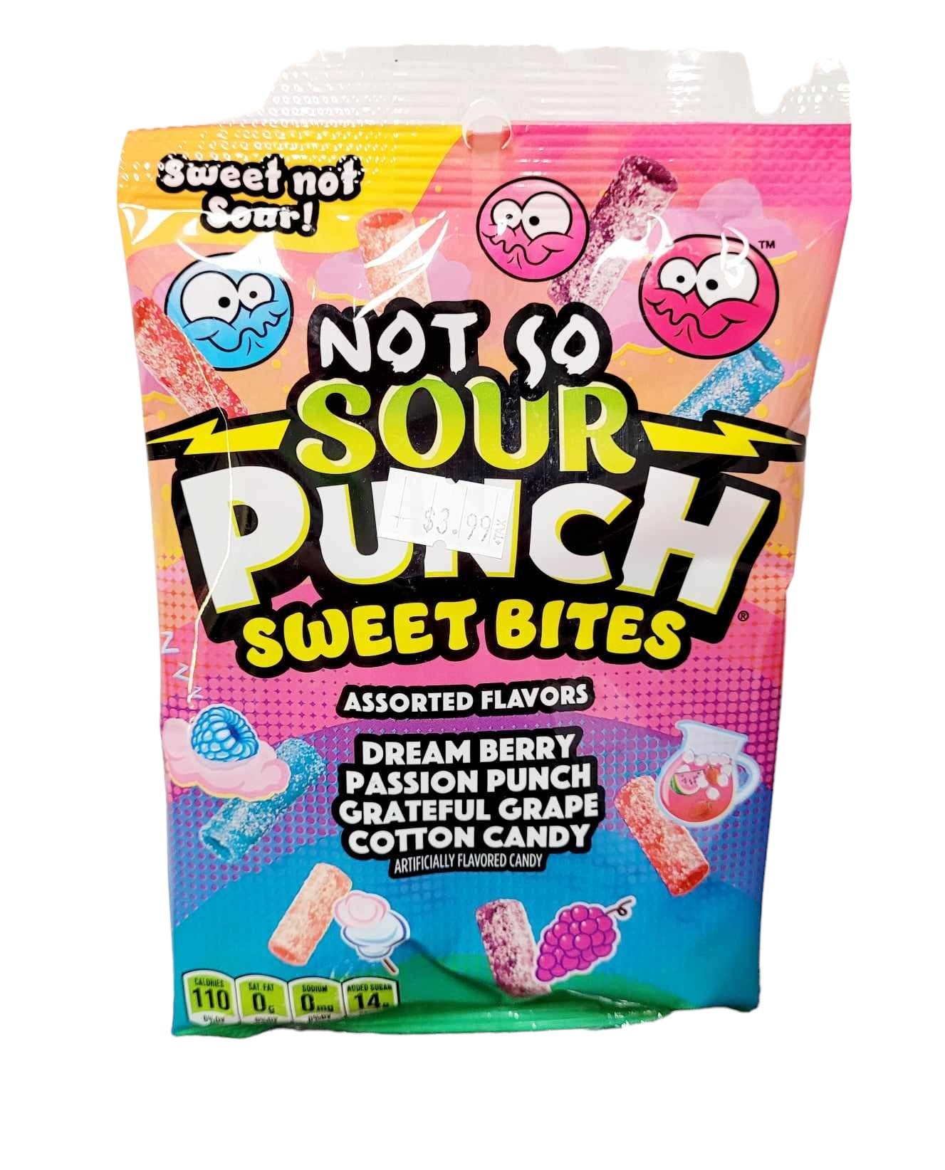 Sour Punch-Not So Sour -Sweet Bites 5oz