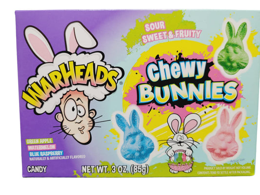 Theater Box Warheads Chewy Bunnies 85gr