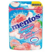 Mentos Duo Peach & Soda 45gr