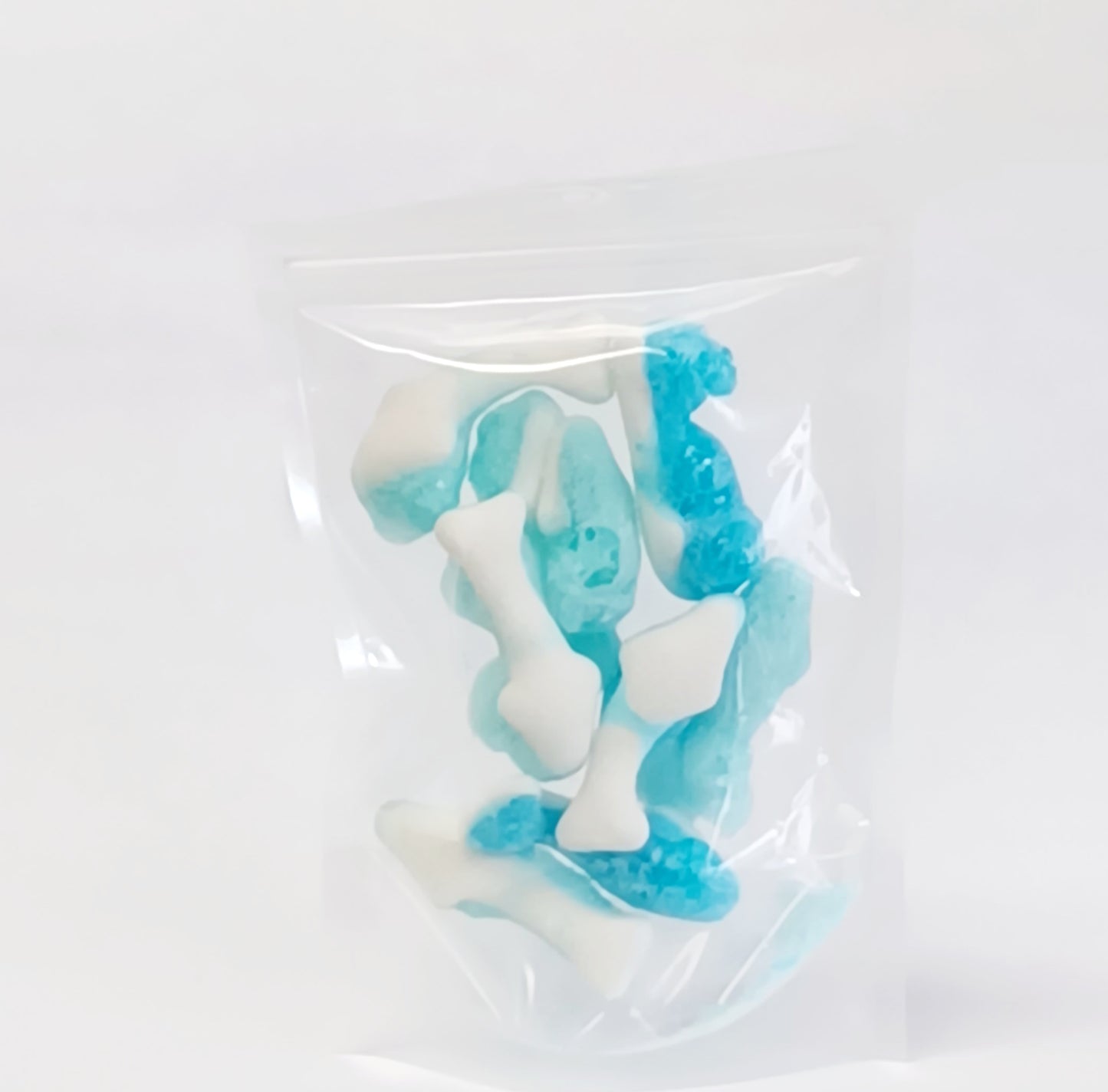 Lyophilisé Requins bleus Sûres Freeze Dried petit (approx 50g)