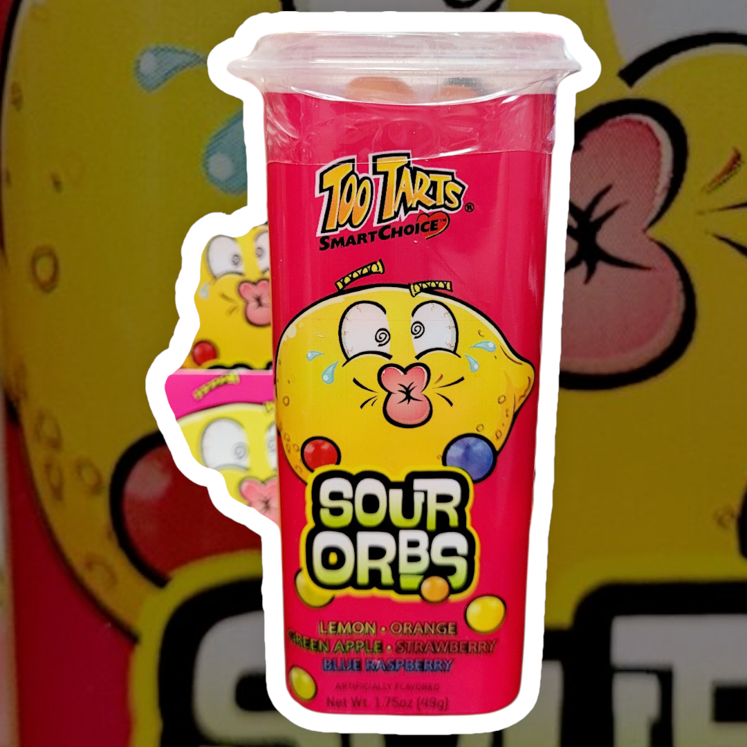 TooTarts Sour Orbs 49g
