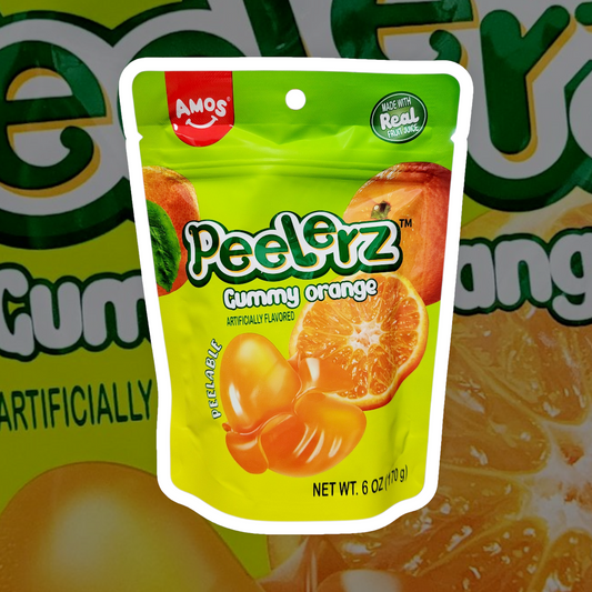 Peelerz Orange 170g (bonbons épluchables)