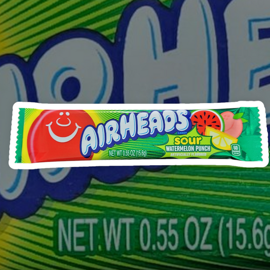 Airheads Singles Sour Watermelon Punch 15.6g