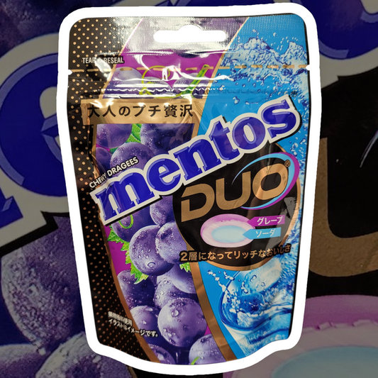 Mentos Duo Raisin et Ramune 45g (Japan)