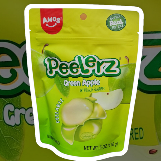 Peelerz  green Apple 170g (bonbons épluchables)