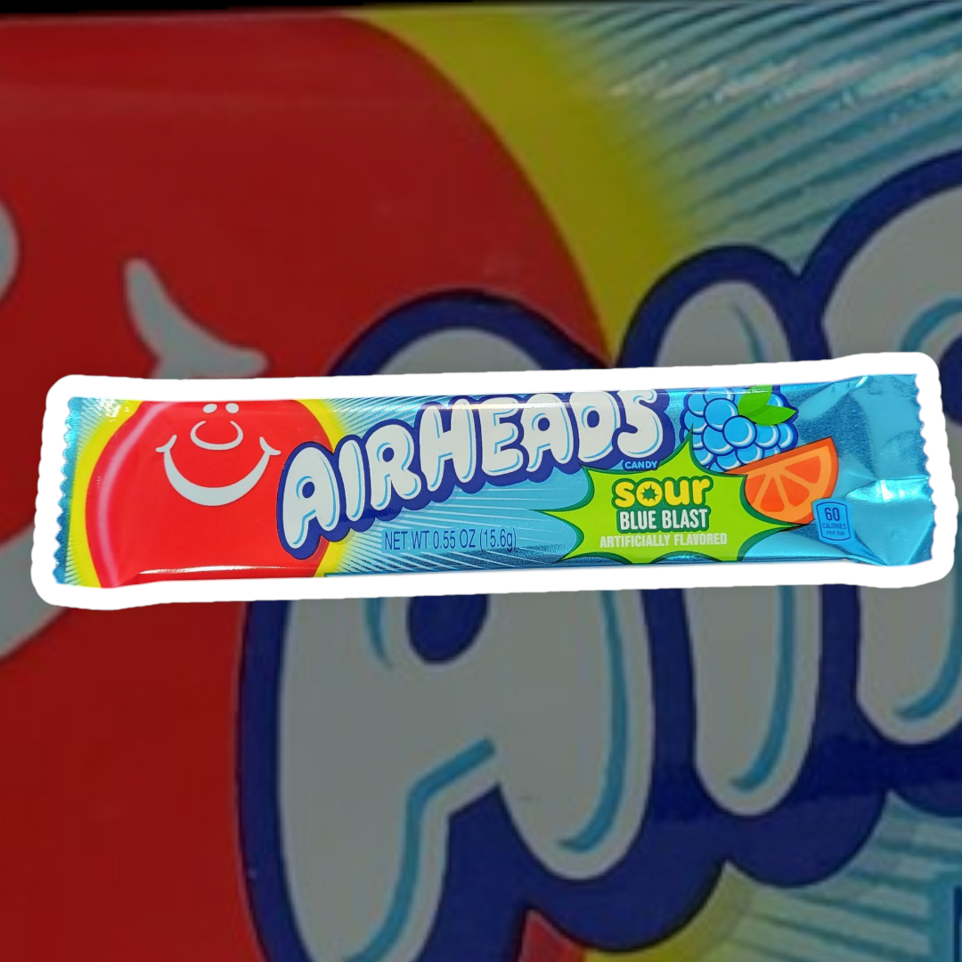Airheads Singles Sour Blue Blast 15.6g