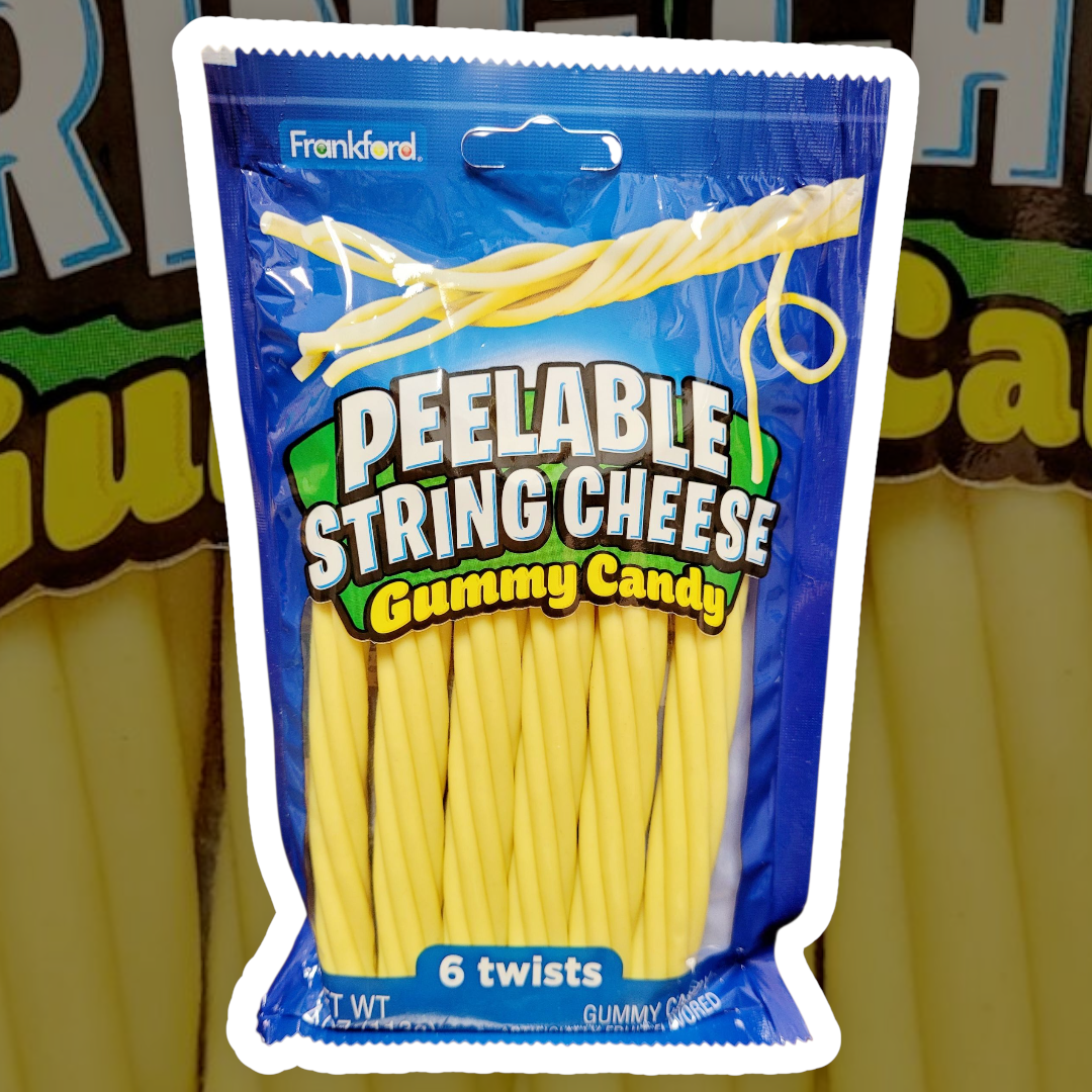 Frankford Peelable String Cheese Gummy Candy 113g