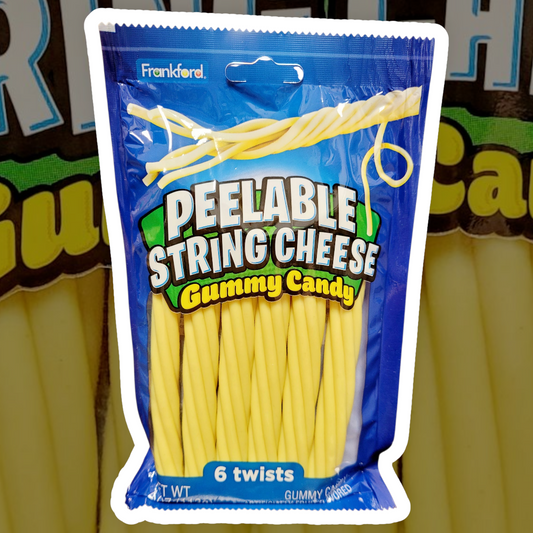Frankford Peelable String Cheese Gummy Candy 113g